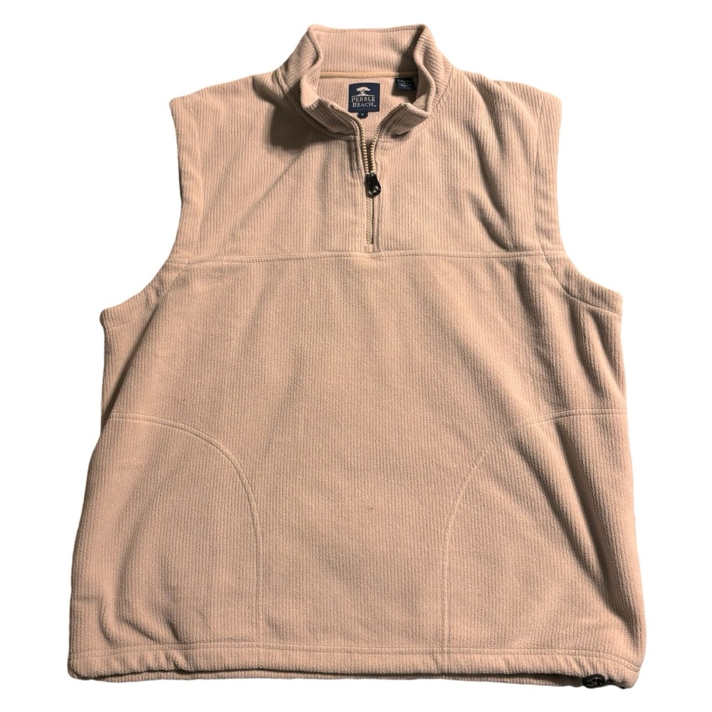 Pebble Beach corduroy vest. Pebble Beach size Large